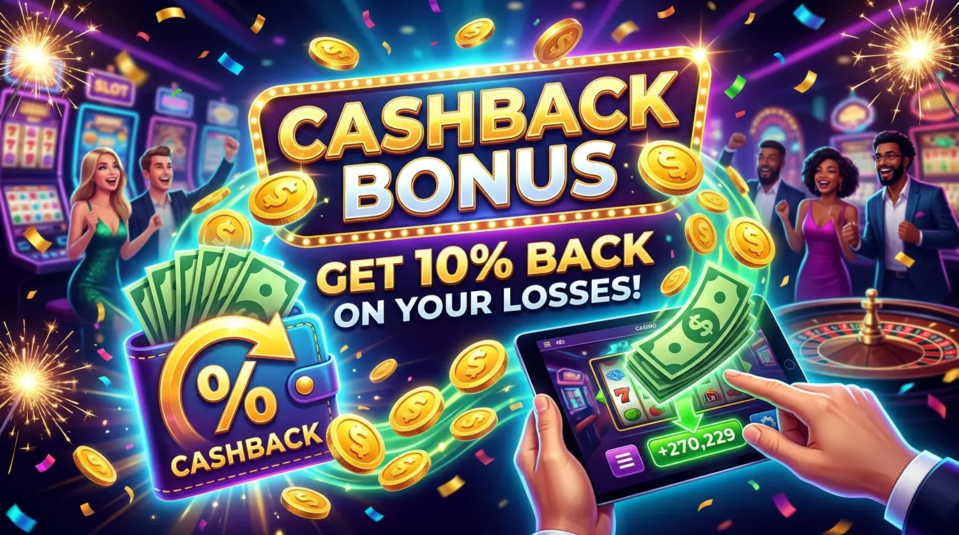 Nomini casino cashback bonus