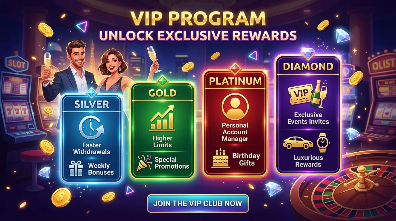 VIP-program Nomini casino